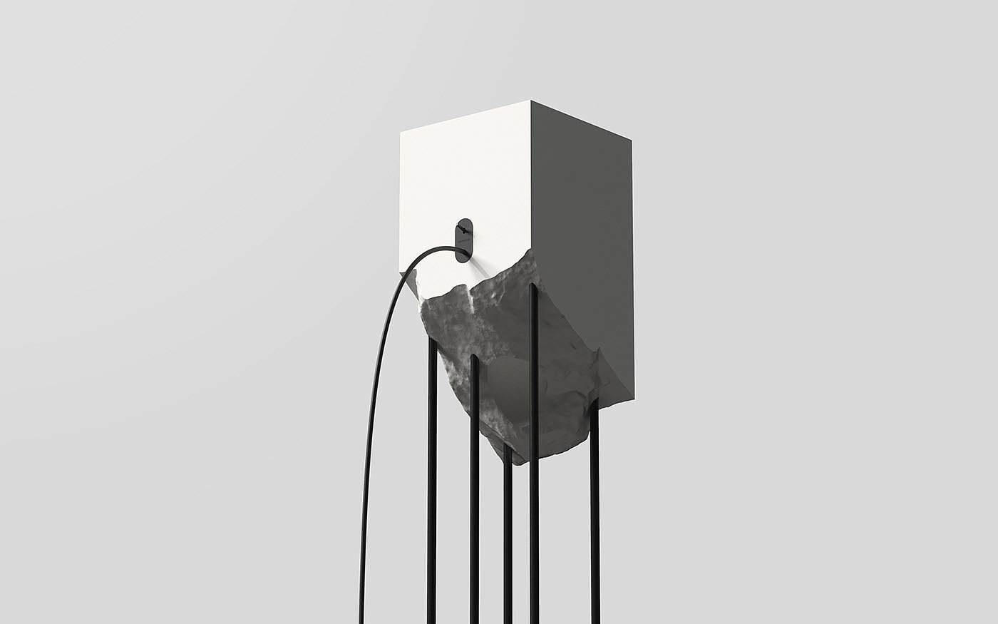 lamp，Plaster，Sculpture，Fauvism，white，