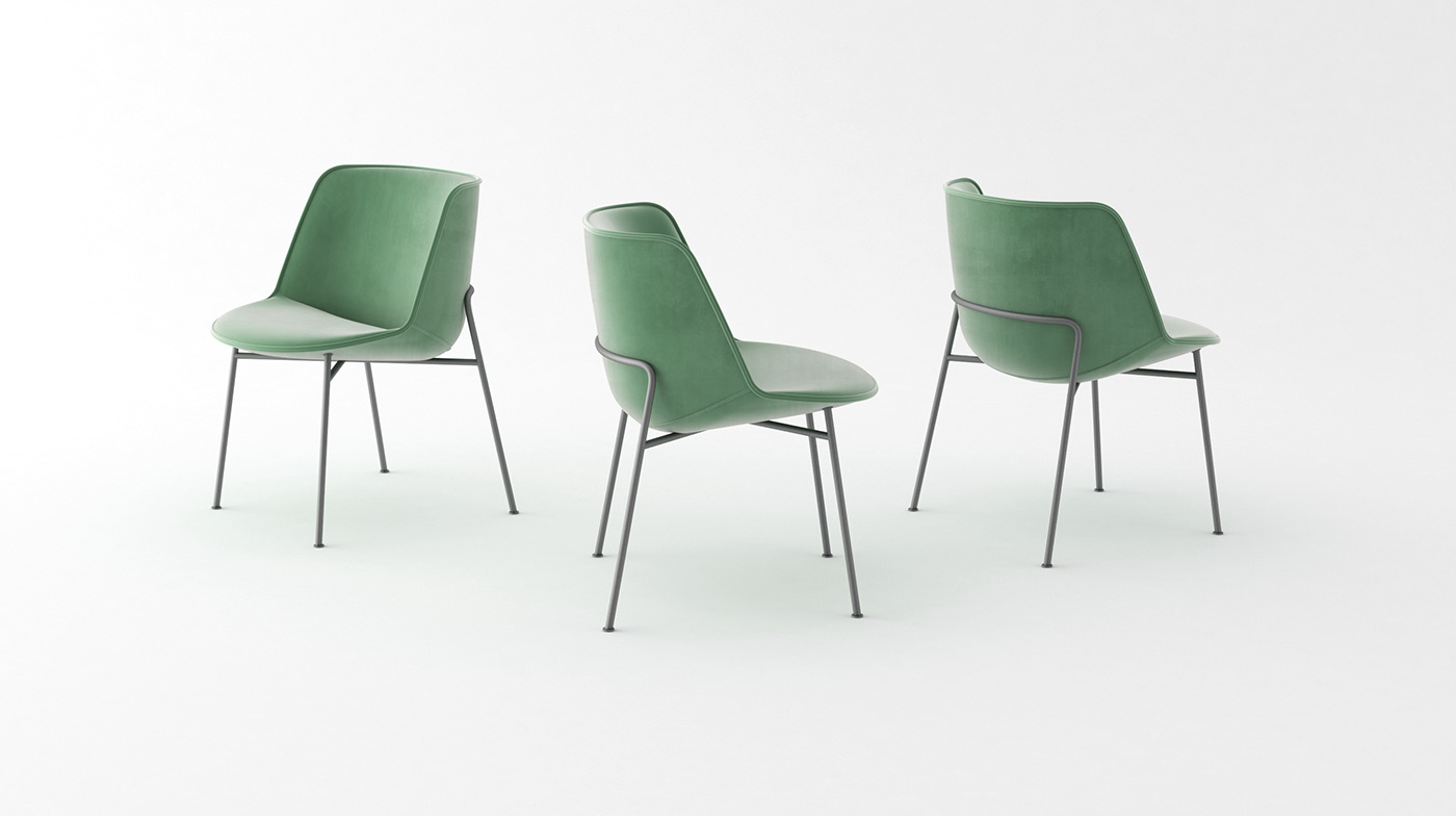 chair，Simplicity，1960s style，grace，