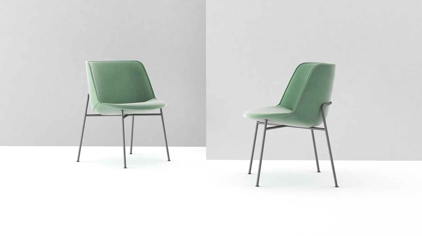 chair，Simplicity，1960s style，grace，