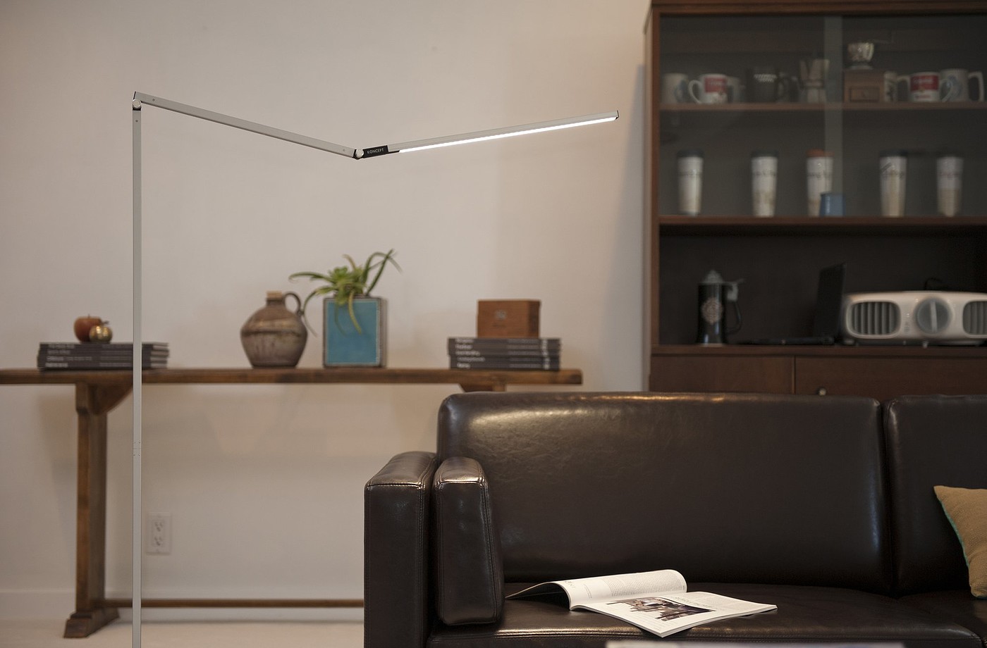 Floor lamp，lighting，concise，Slender，