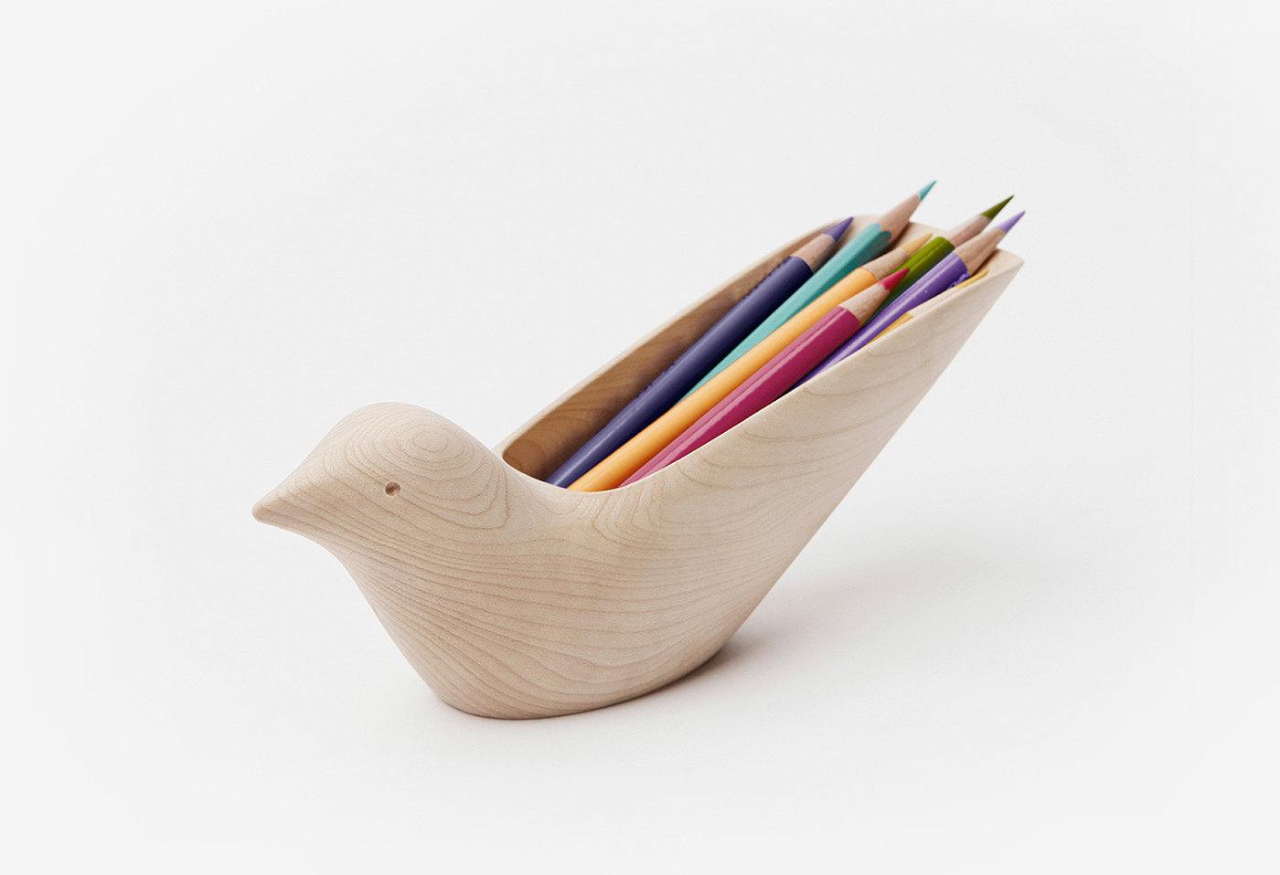 pen container，Tropical bird，Feather，Red Dot Design Award，