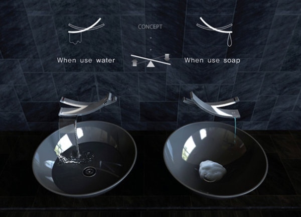 Bathroom design，Creative products，Faucet design，