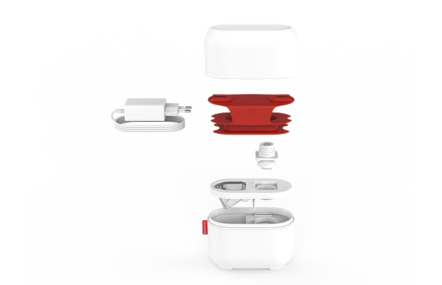 2020红点产品设计大奖，便携，白色，超声笔，加湿器，