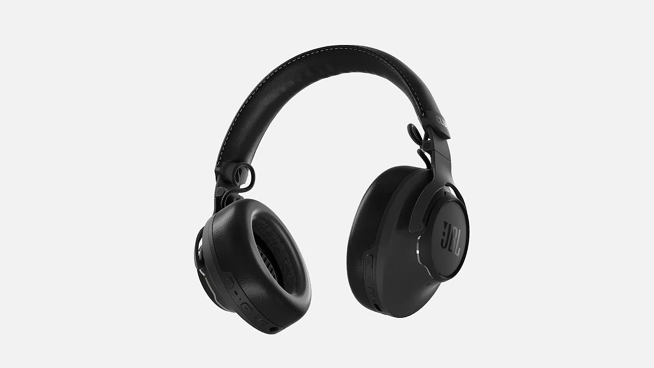 2020 red dot product design award，headset，black，JBL CLUB ONE，Metal hinge，Leatherwear，over-ear ，