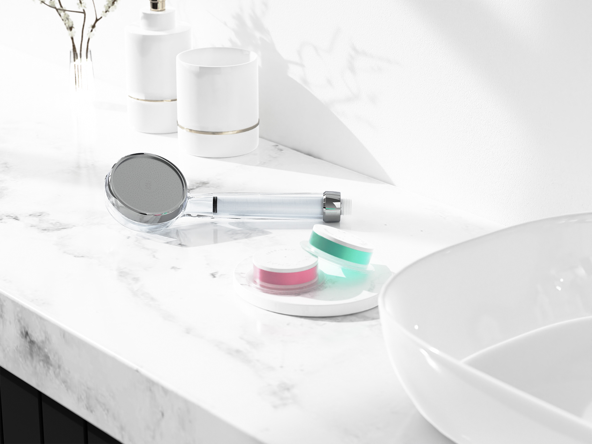 Shower，level of appearance，bathroom，