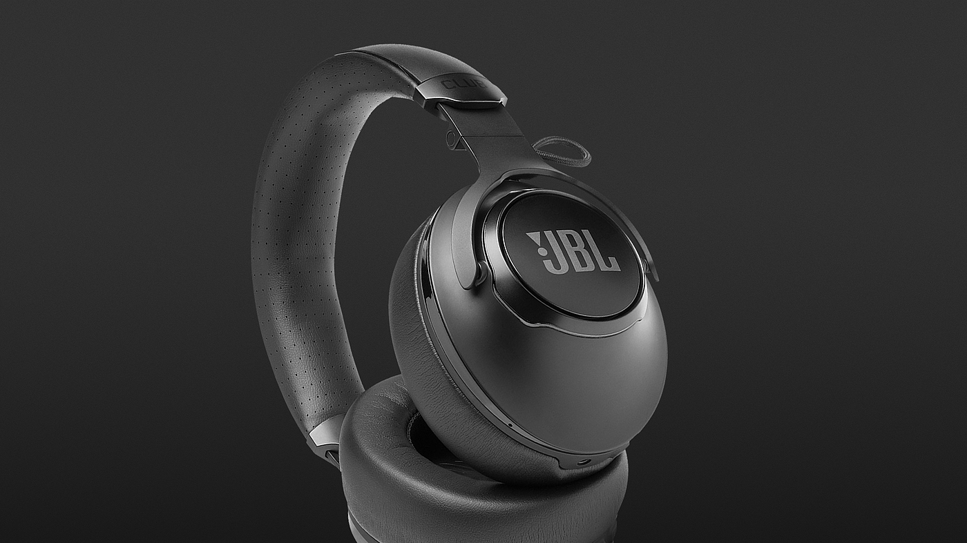 2020 red dot product design award，headset，JBL CLUB 950NC，fold，over-ear ，noise reduction，Bluetooth，