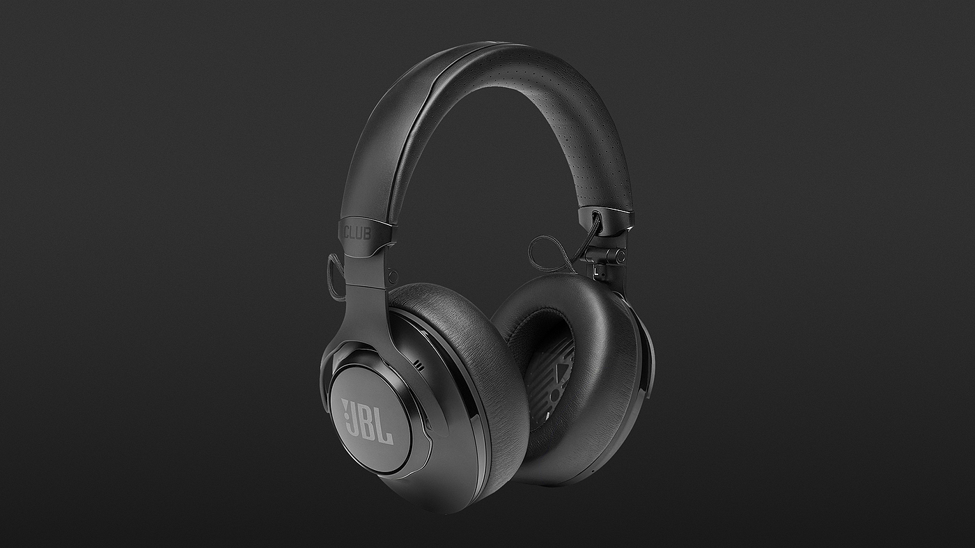 2020 red dot product design award，headset，JBL CLUB 950NC，fold，over-ear ，noise reduction，Bluetooth，