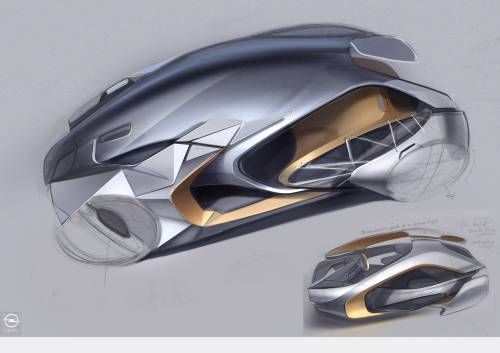 product design，industrial design，Hand drawn，marker pen，vehicle，