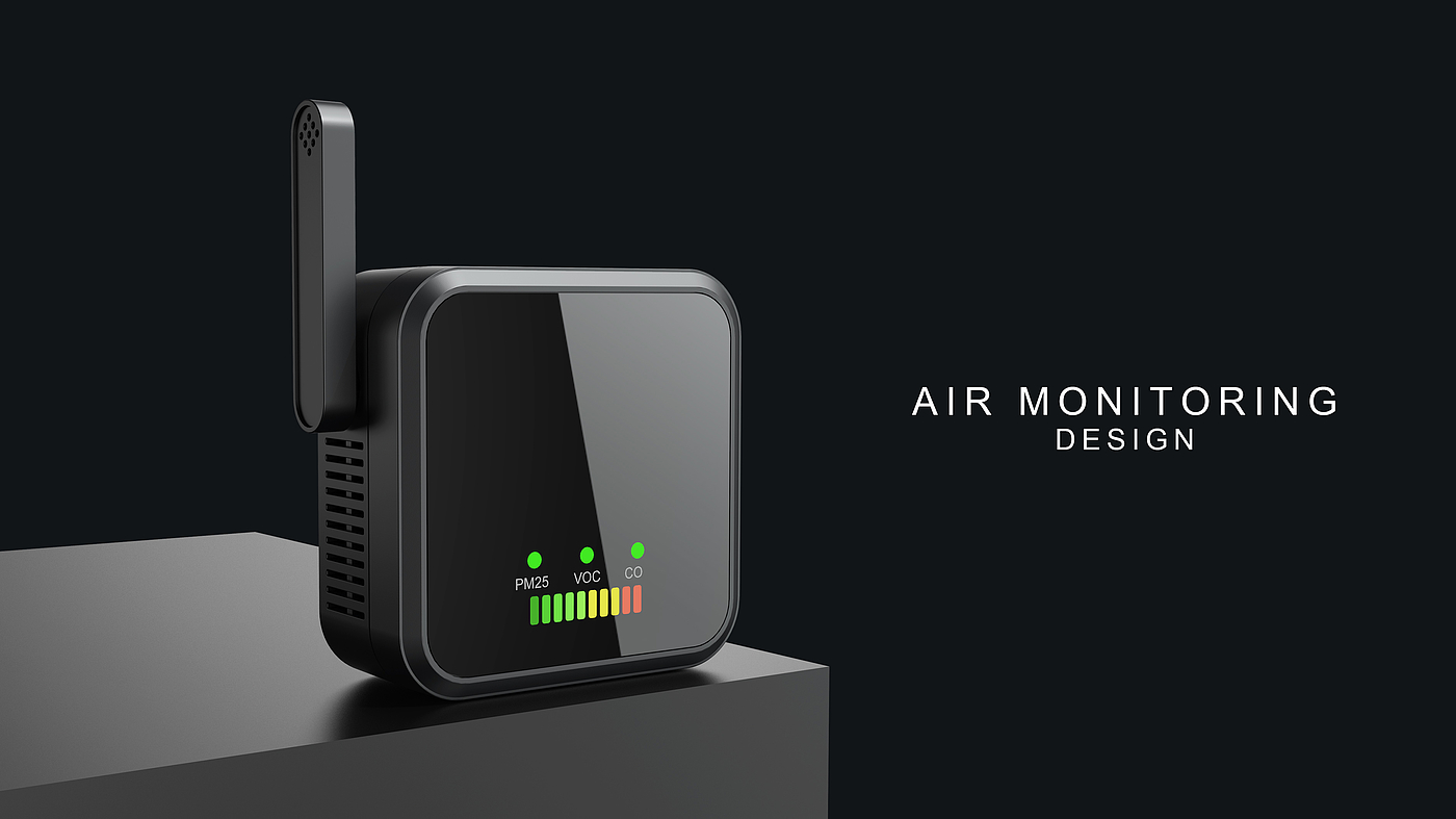 Infrared air monitoring, healthy home，