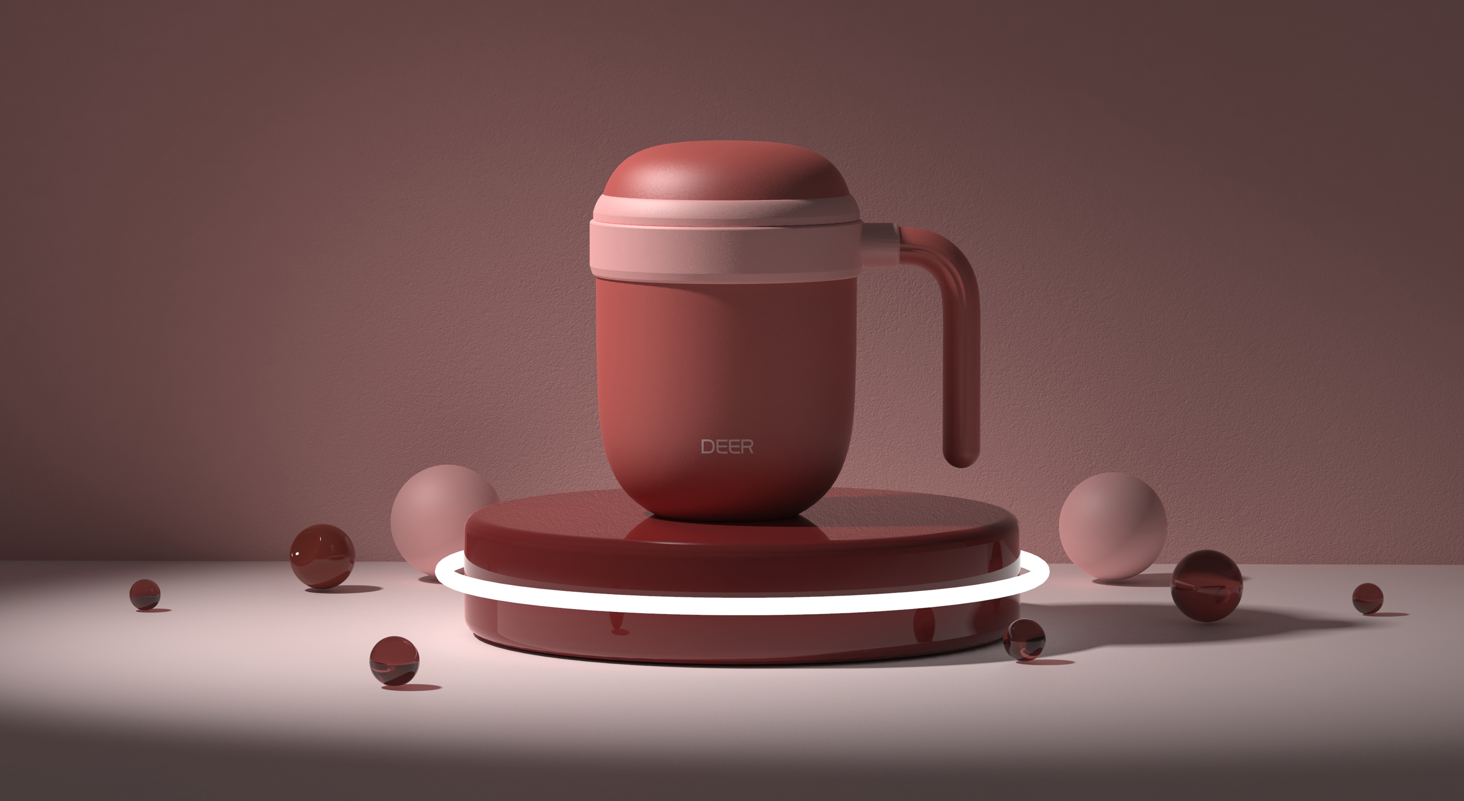 glass，Office Cup，concise，