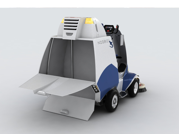 outdoors，vehicle，tool，clean，Sweep the floor，