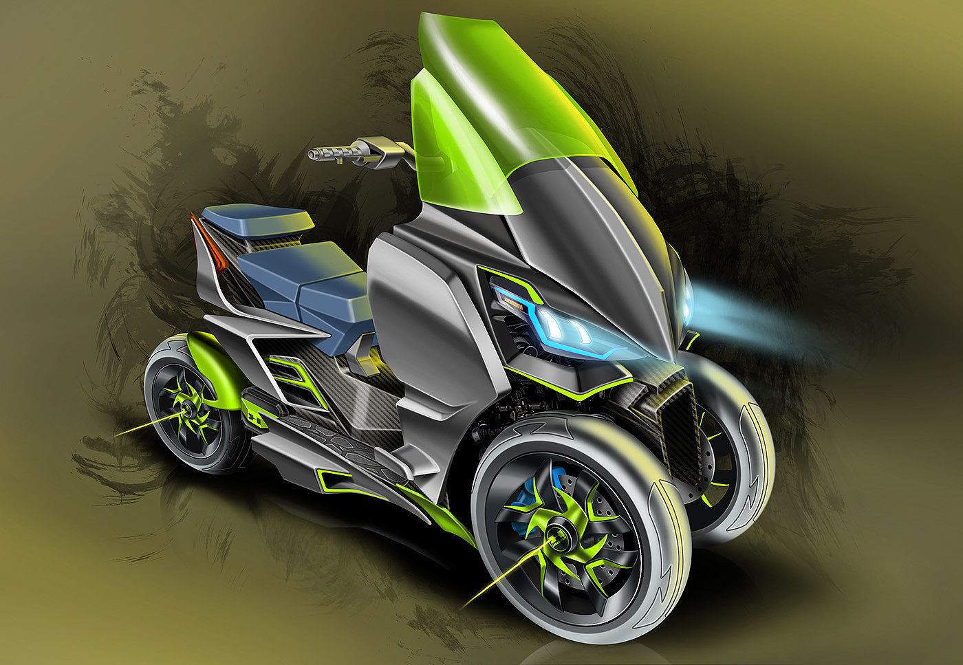 graphic design ，Intelligent technology，industrial design，product design，Motorcycle design，