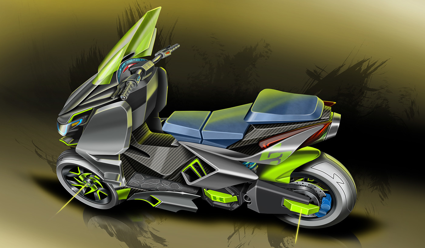 graphic design ，Intelligent technology，industrial design，product design，Motorcycle design，