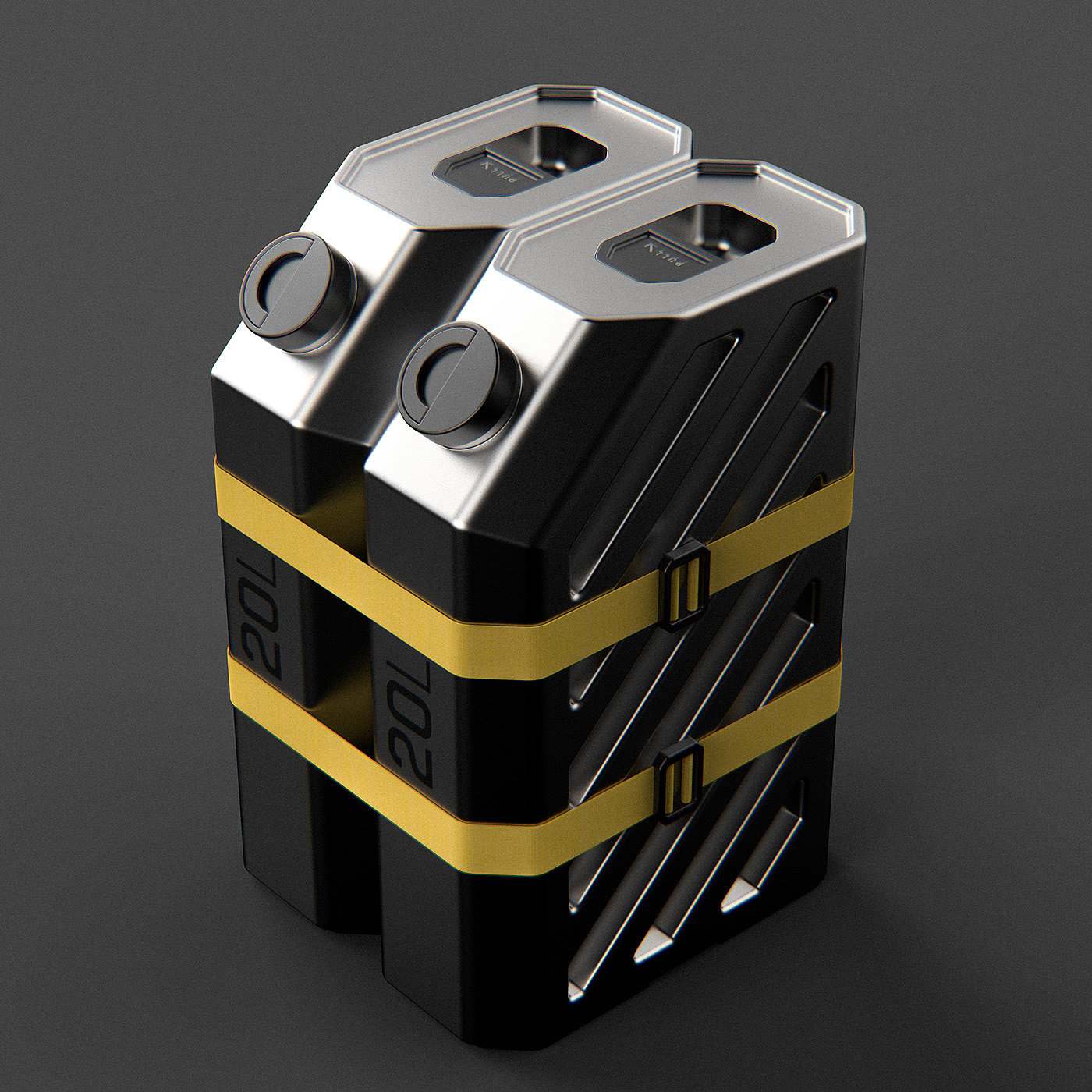 Gas tank，Render，Product visualization，cgi，
