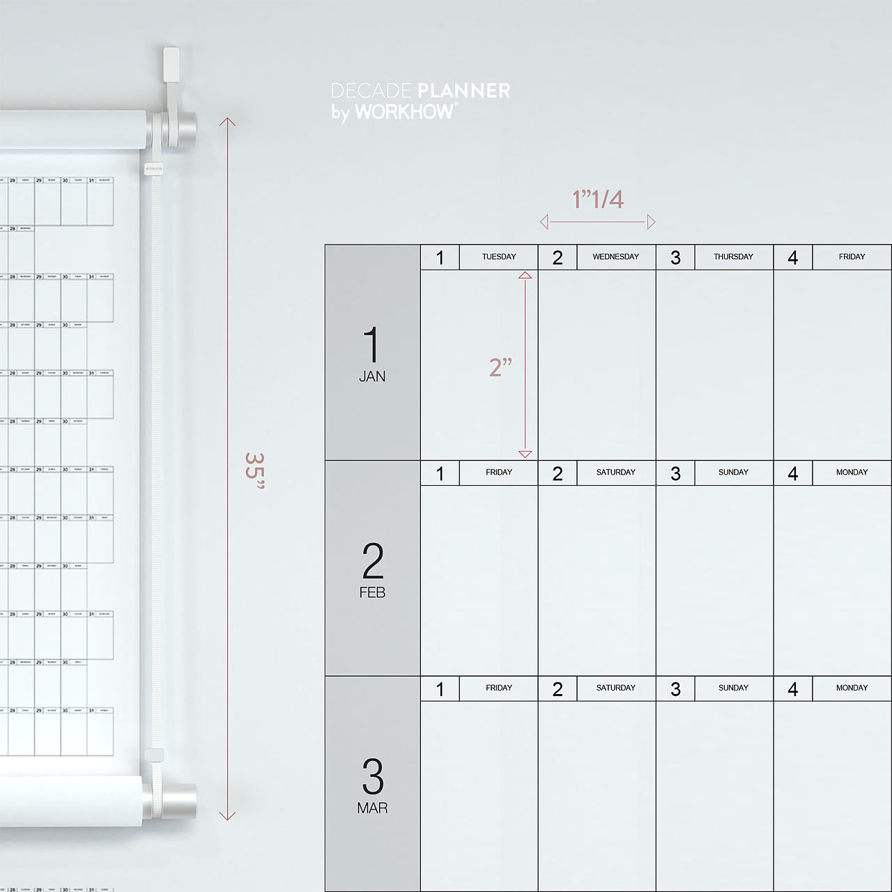 schedule，decade，roll，calendar，