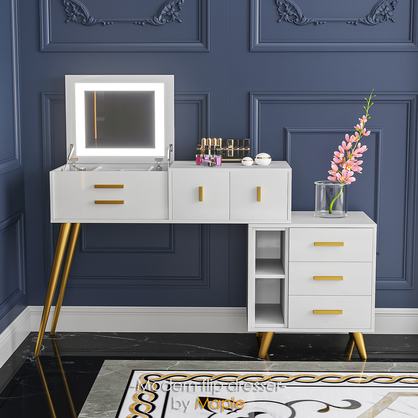 furniture，dresser，design sketch，3d，corona，