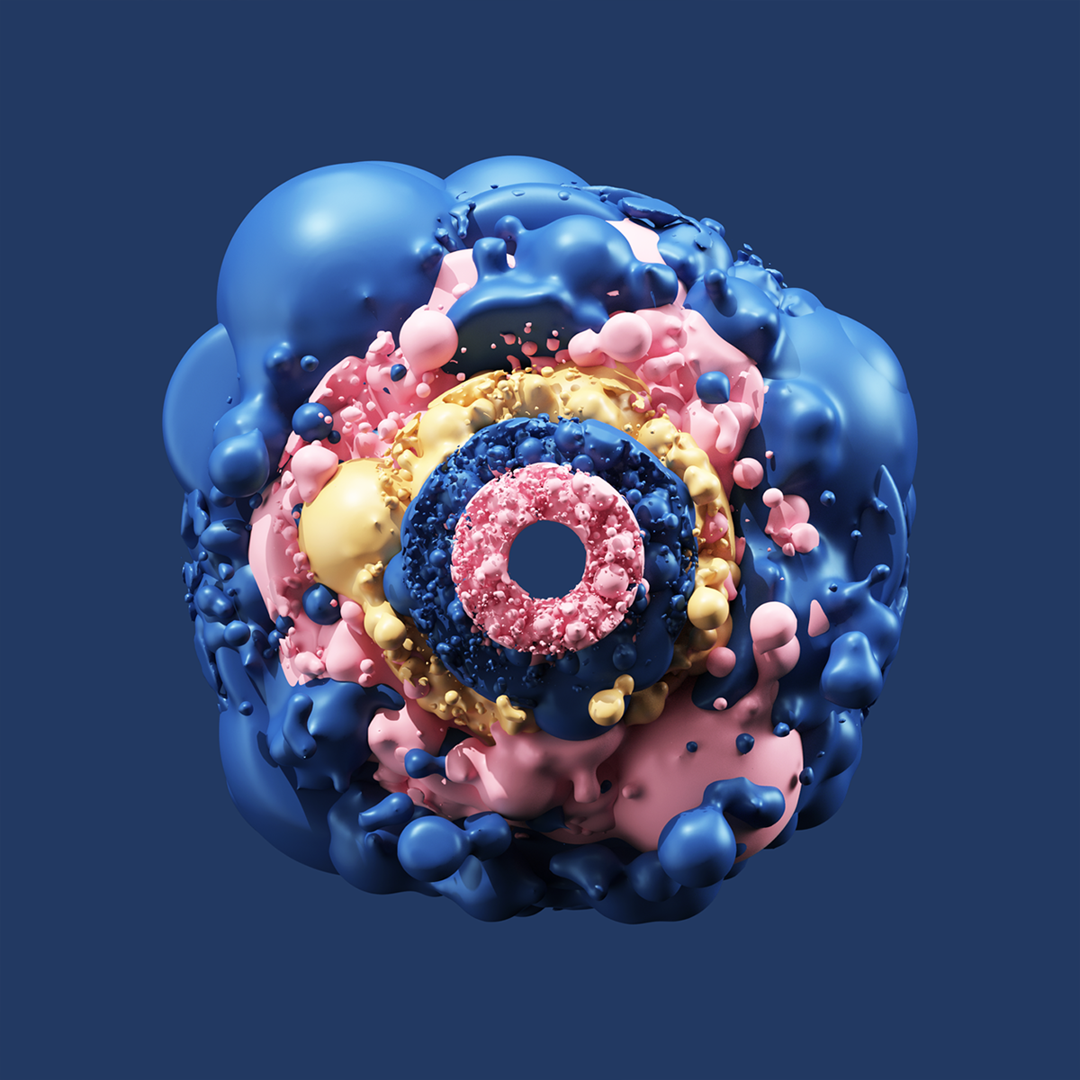 scenery，c4d，Render，abstract，color，