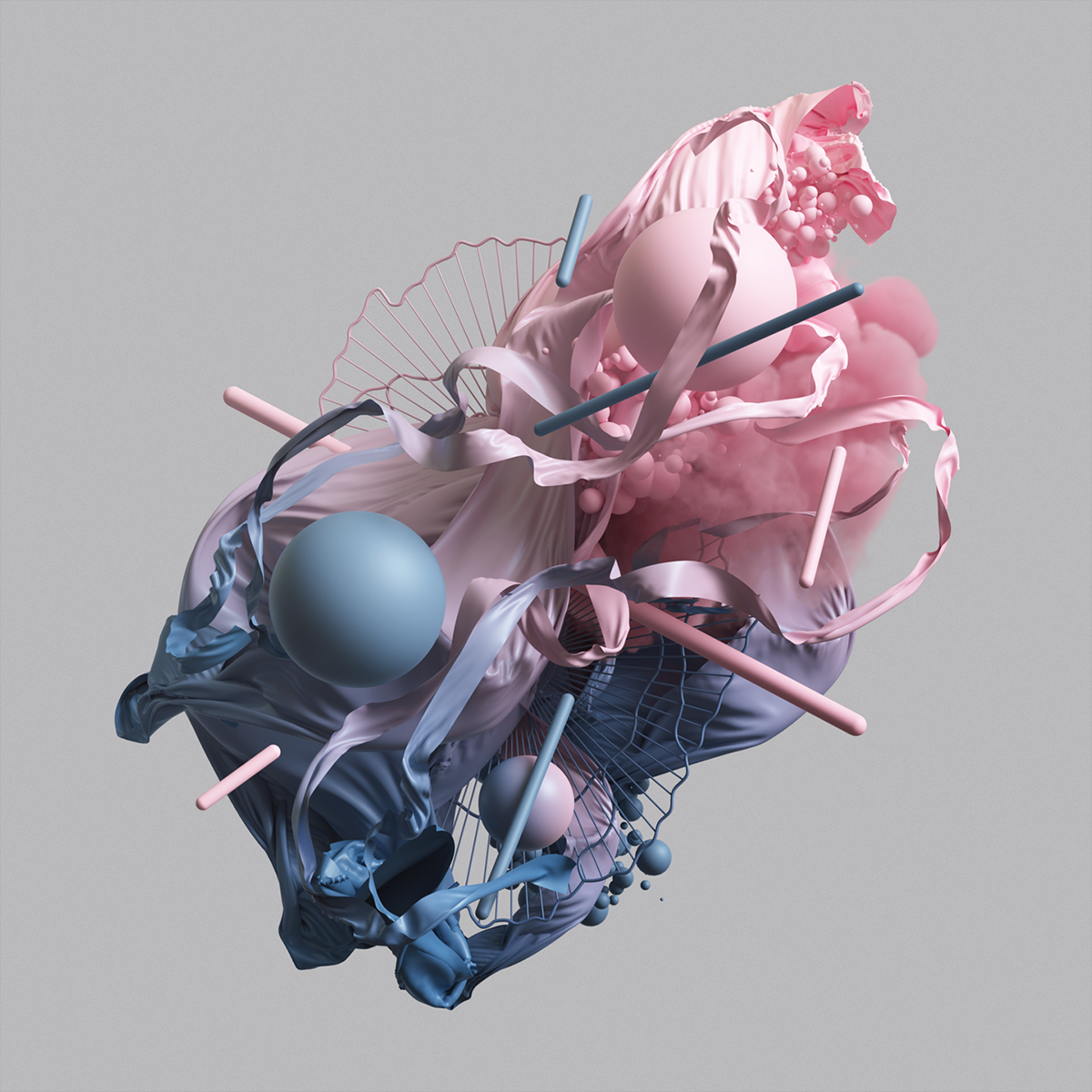 scenery，c4d，Render，abstract，color，