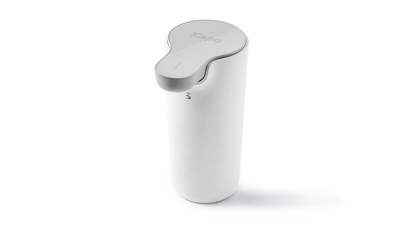 Liby ，Kispa，2018 red dot award，2019 German if Award，Foam induction washing mobile phone，Designed，Cloud nest，Cloud nest design，