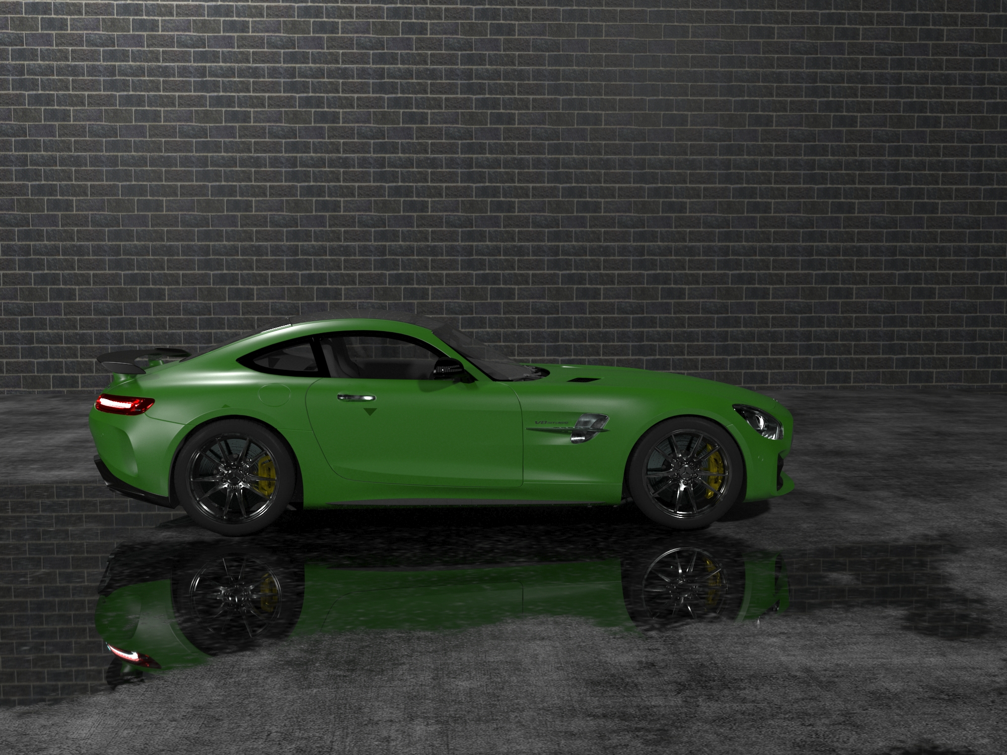 Benz，amg，vray，cgi，Vehicle visualization，