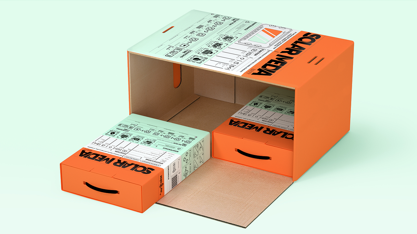 Pan Hu packaging design，SolarMedia，Packaging structure，originality，public welfare，environment protection，Solar lamp packaging，