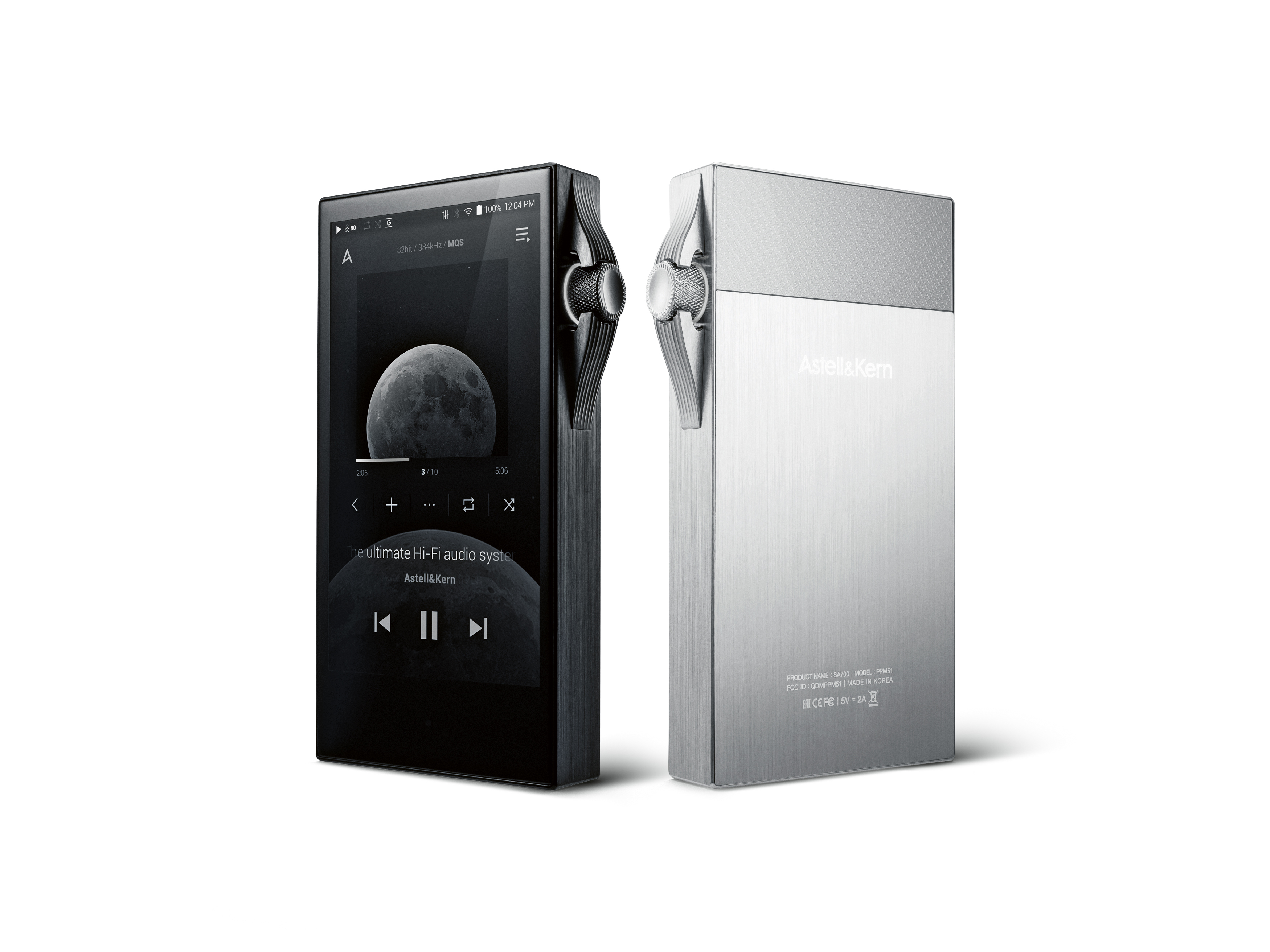 2020 red dot product design award，SA700，led，stainless steel，high resolution，Digital audio player，Audio player，