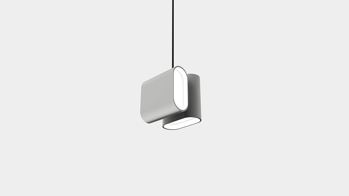 lamp，Ceiling lamp，Render，3d，