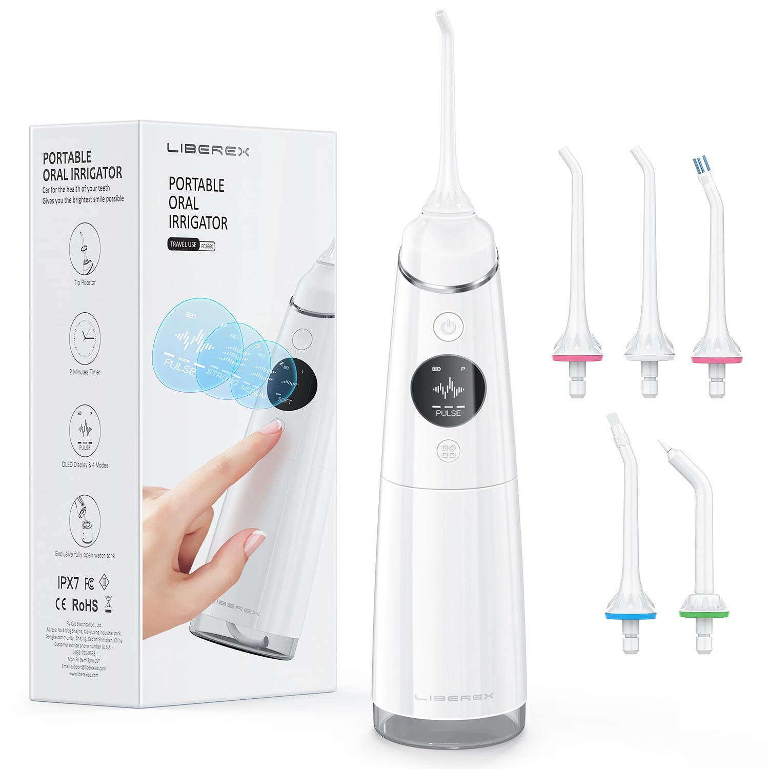 A dental care and washing device，
