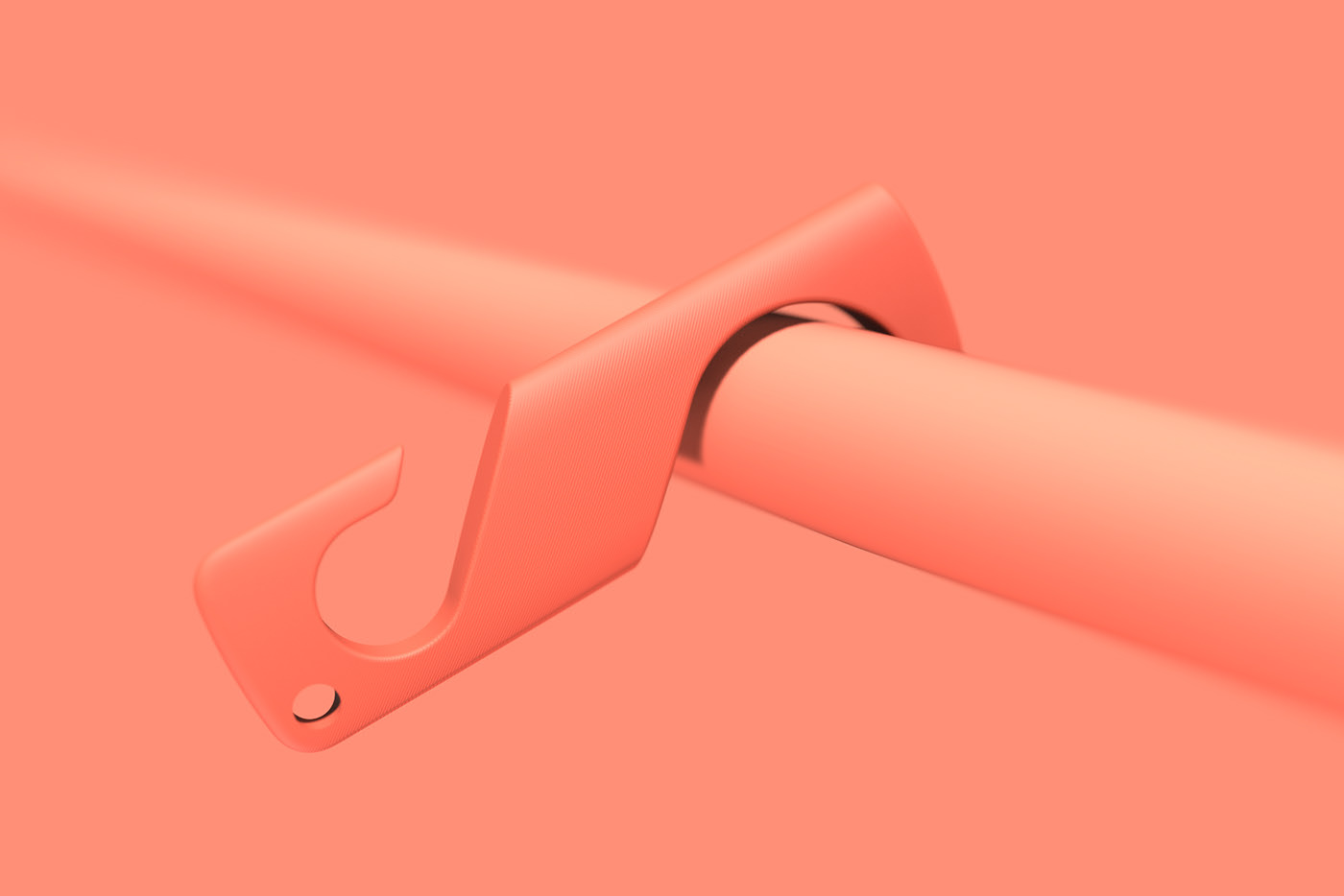 epidemic situation，No contact，tool，Door Hooks，