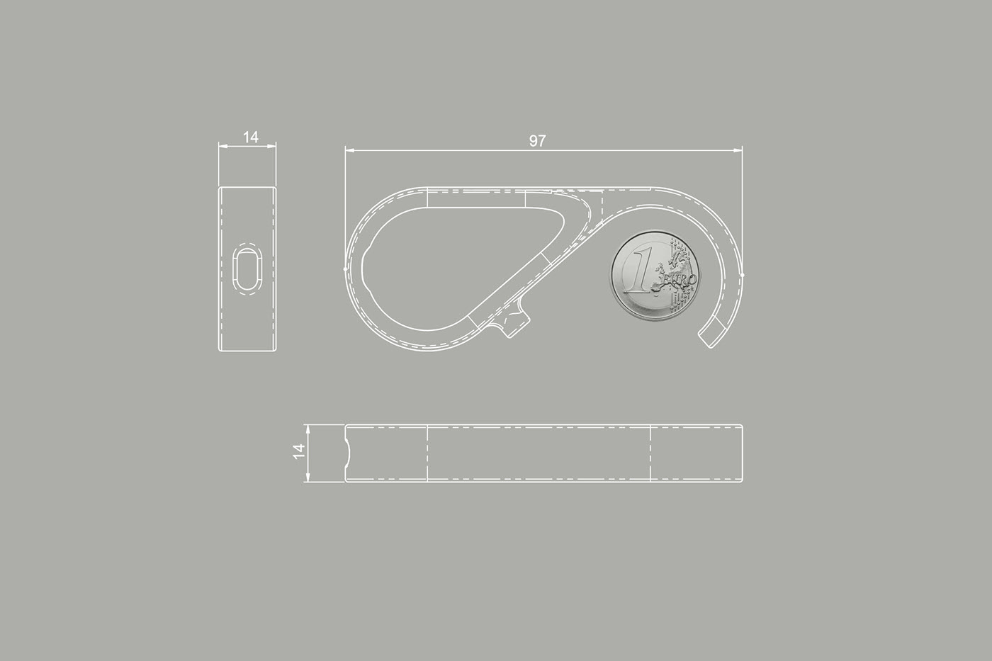 epidemic situation，No contact，tool，Door Hooks，