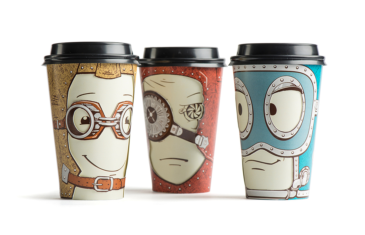 Limited commemorative cup，Coffee，Change mood，