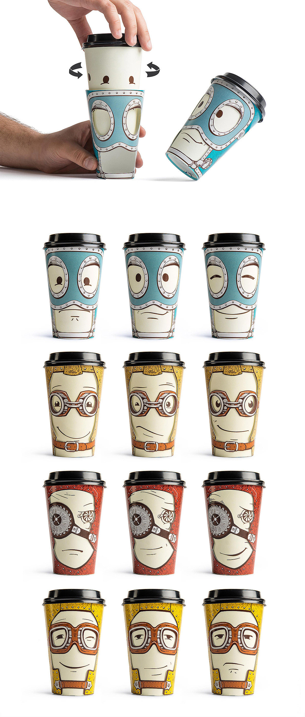 Limited commemorative cup，Coffee，Change mood，
