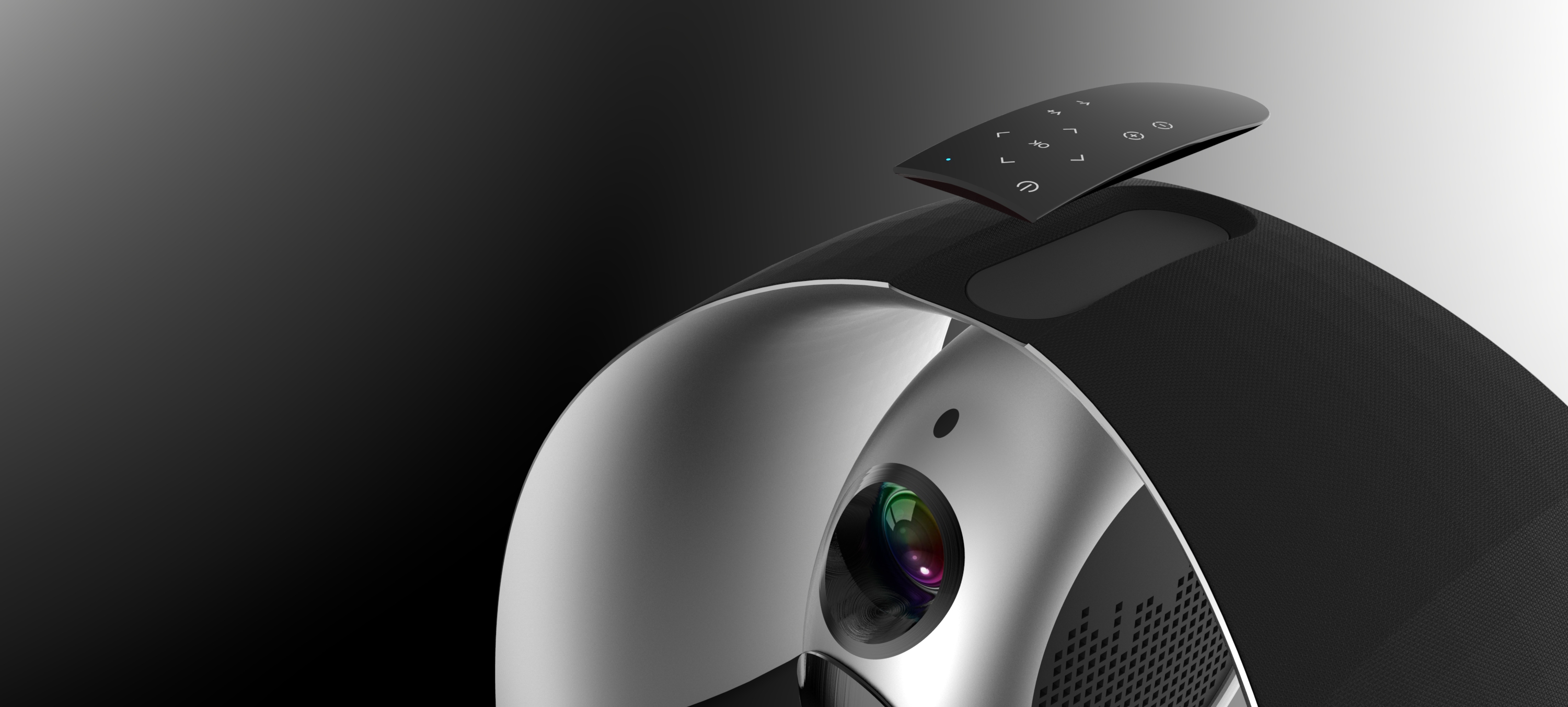 Projector, stereo，