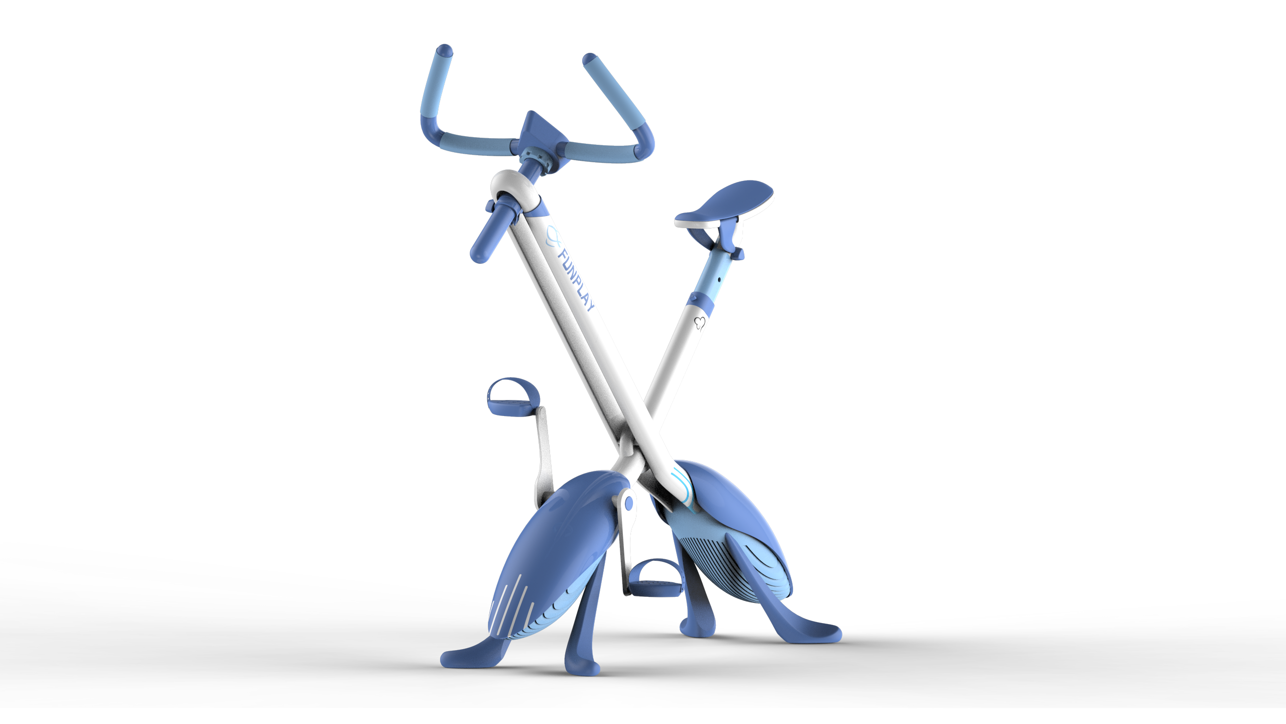 children，indoor，physical exercise，Exercise bike，