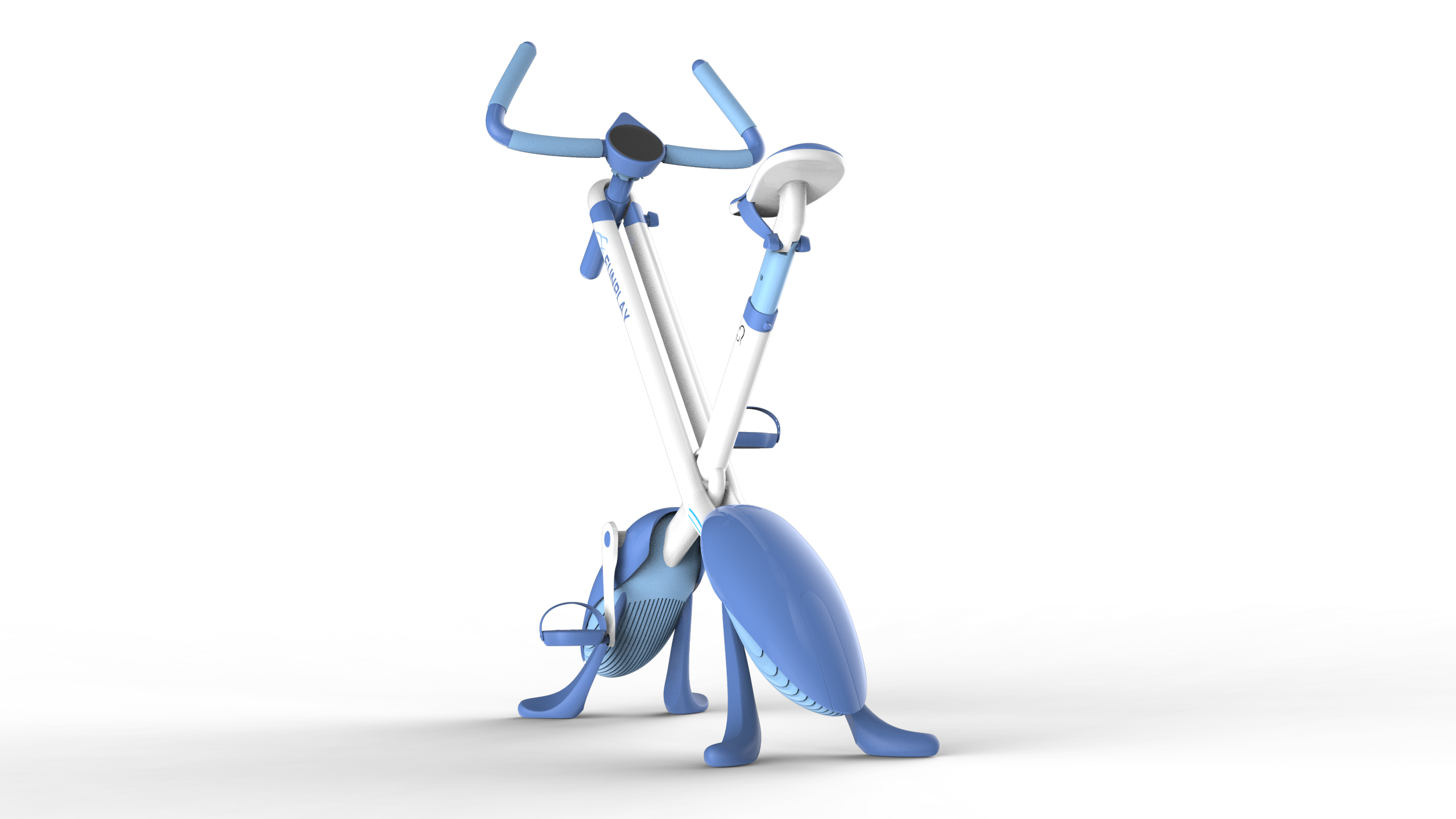 children，indoor，physical exercise，Exercise bike，