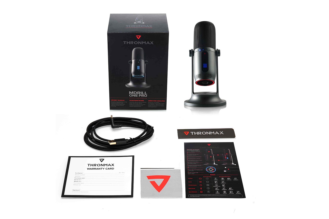 Microphone，Thronmax Mdrill One，Digital，2020 red dot product design award，