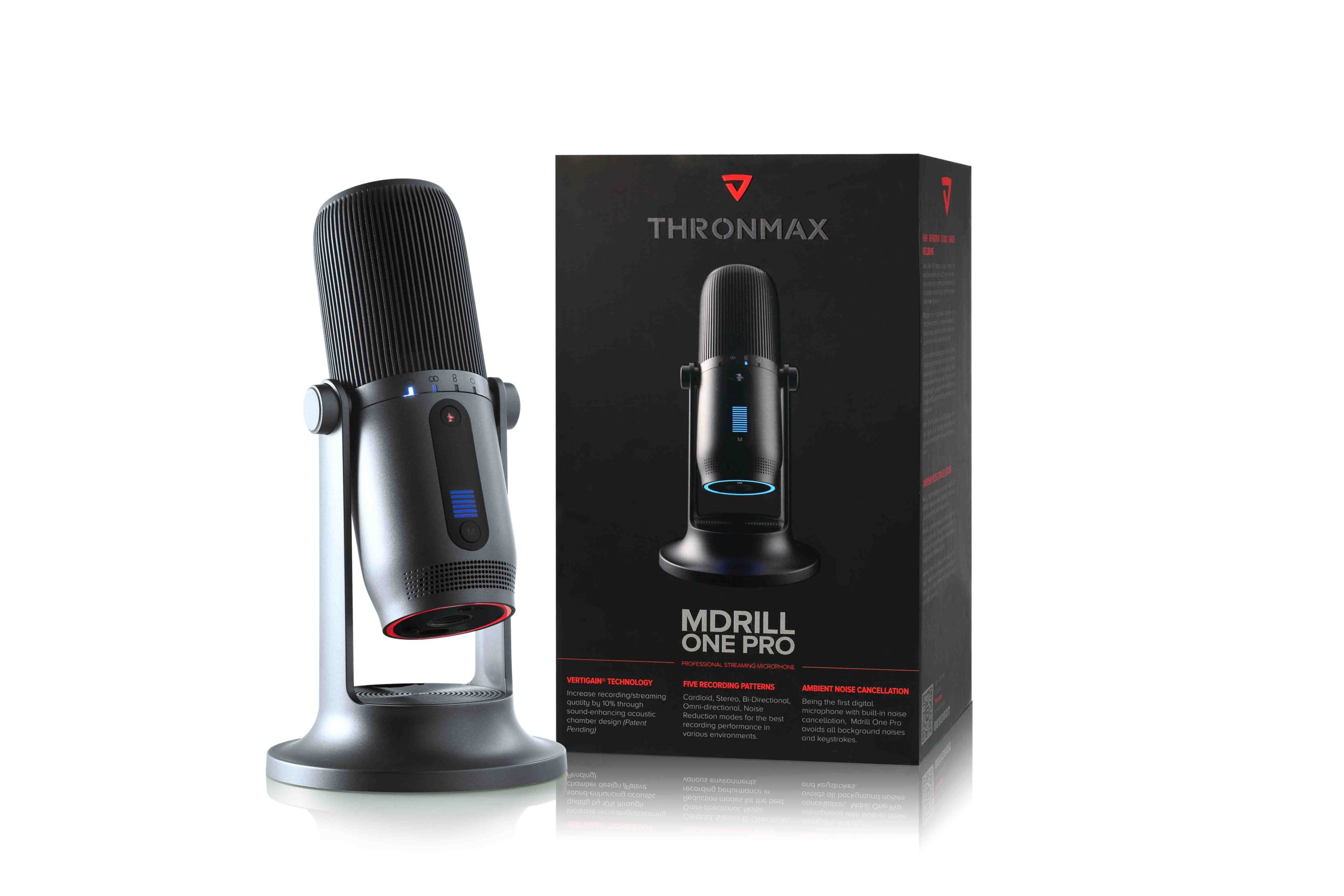 Microphone，Thronmax Mdrill One，Digital，2020 red dot product design award，