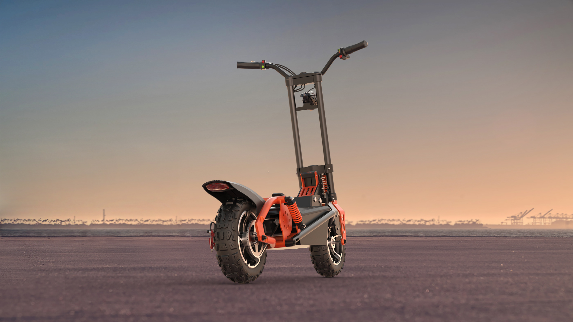 Scooter，Scooter design，Electric scooter，Design of electric scooter，Electric vehicle design，pxid，Design of transportation tools，