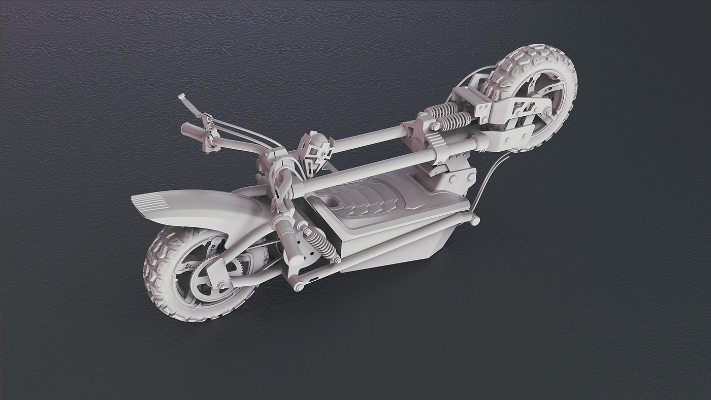 Scooter，Scooter design，Electric scooter，Design of electric scooter，Electric vehicle design，pxid，Design of transportation tools，