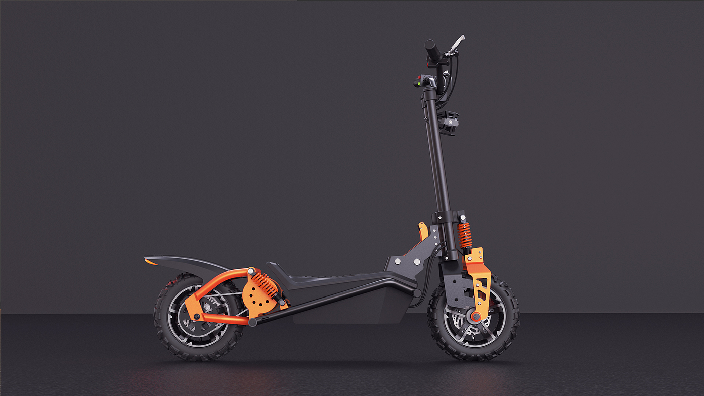 Scooter，Scooter design，Electric scooter，Design of electric scooter，Electric vehicle design，pxid，Design of transportation tools，