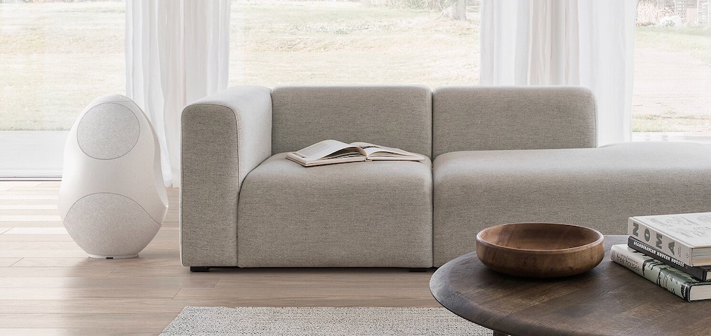 2020 red dot product design award，Pantheone I，speaker，resin，app，