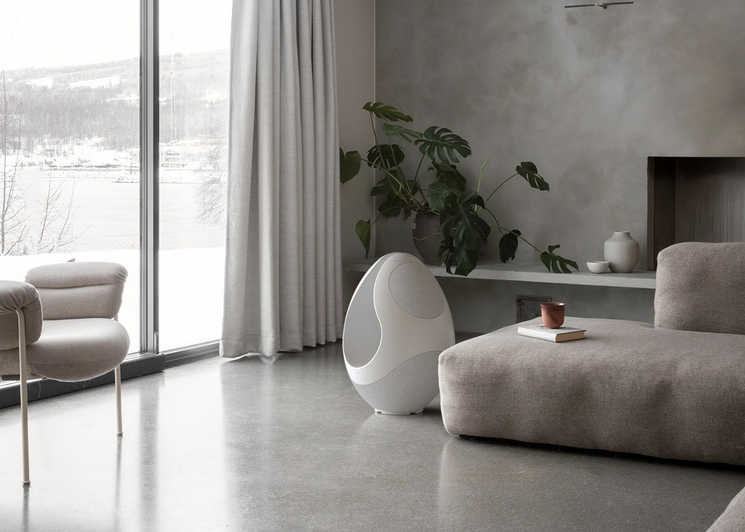 2020 red dot product design award，Pantheone I，speaker，resin，app，