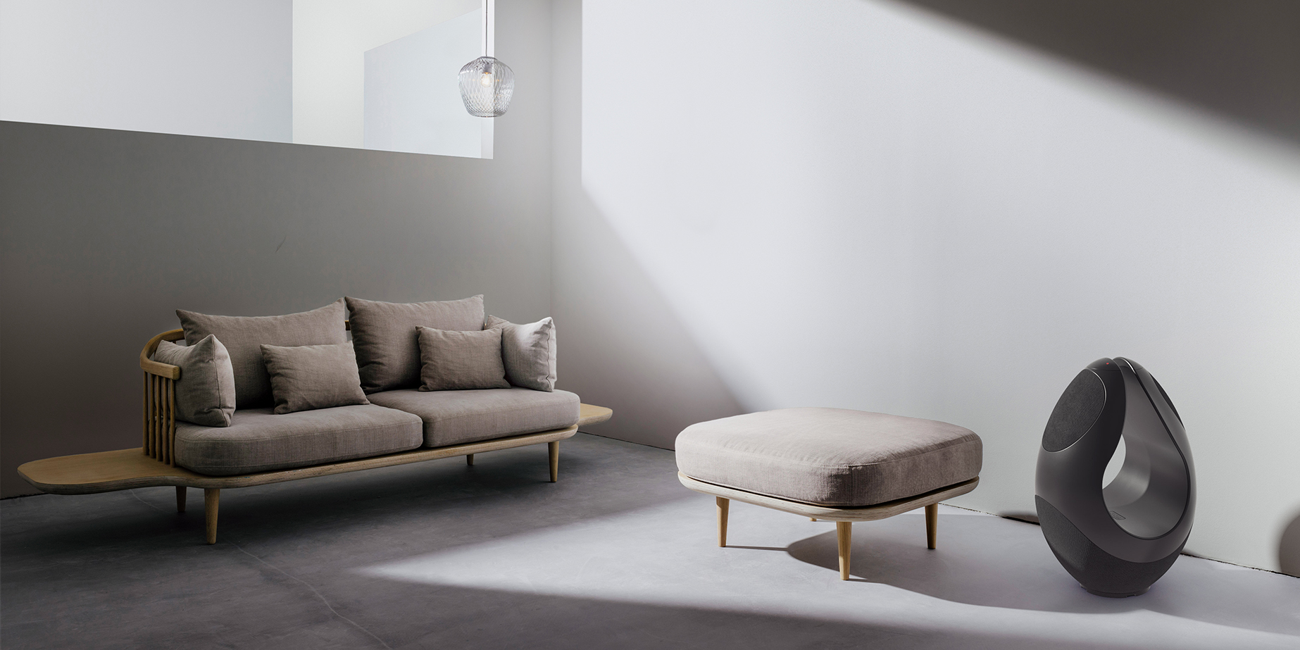 2020 red dot product design award，Pantheone I，speaker，resin，app，