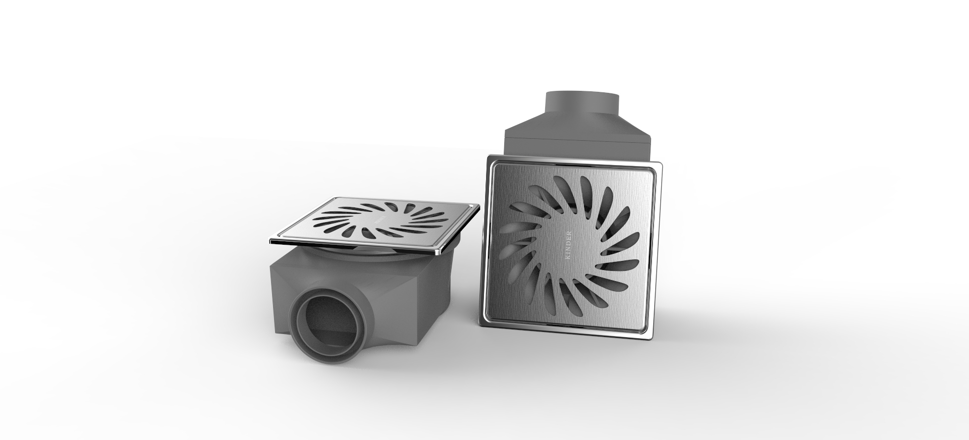 Floor drain products industrial design drainage sanitary ware，