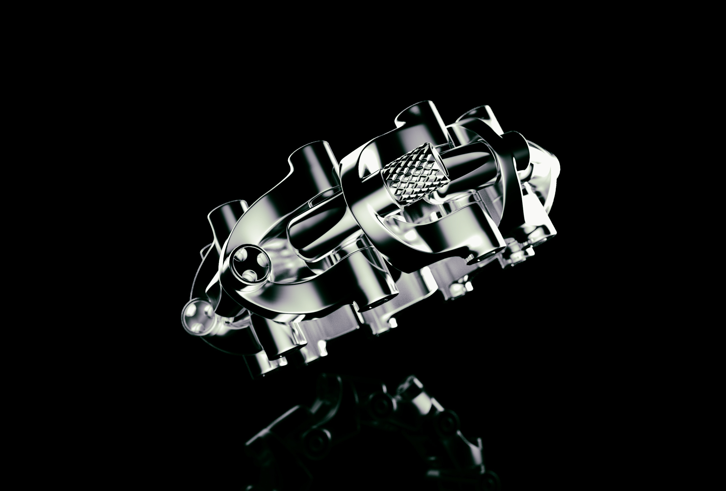精致,效果图,零件,金属质感,3d