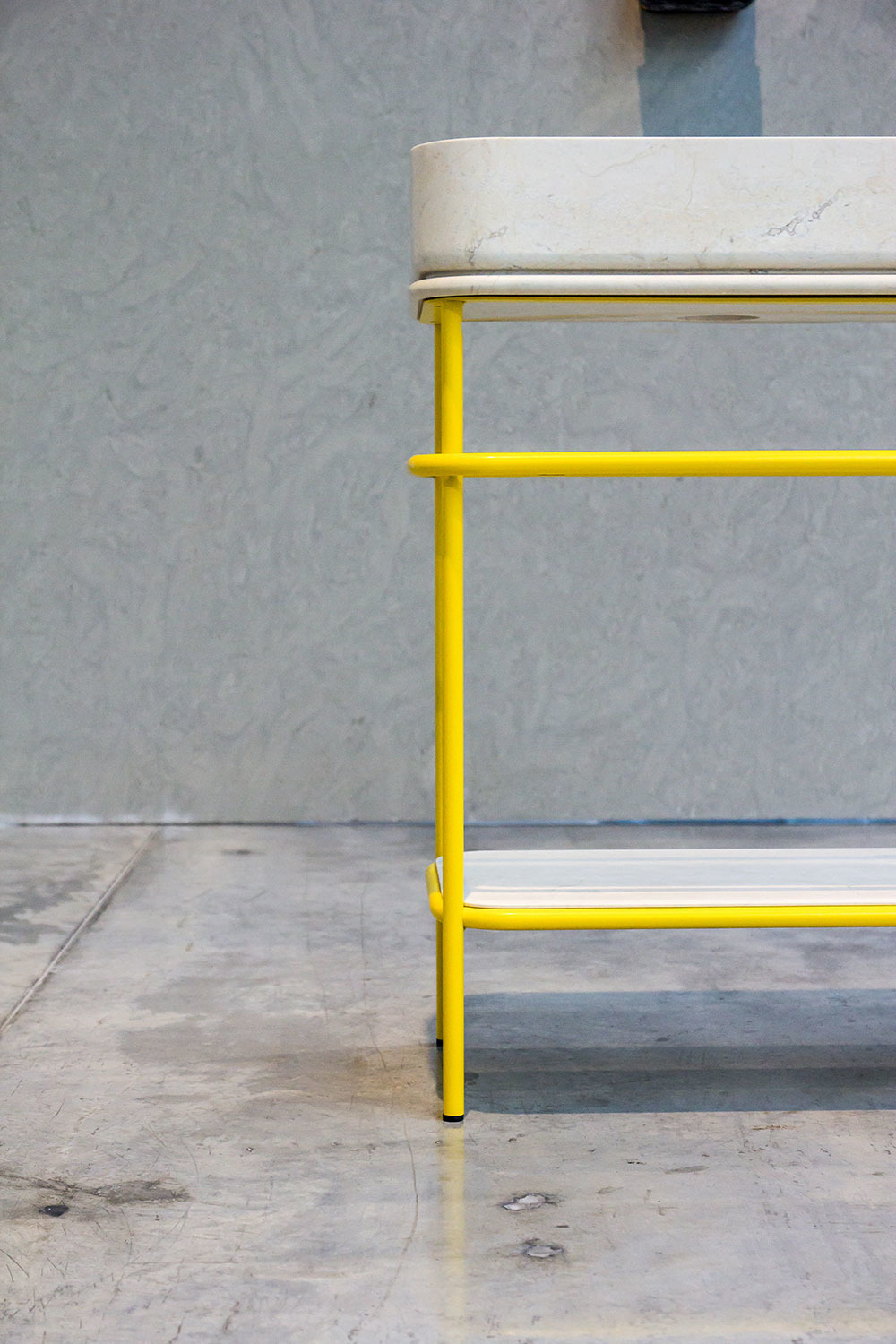 Marble，Simple structure，Double basin drawer，Lightweight，delicate，luxurious，