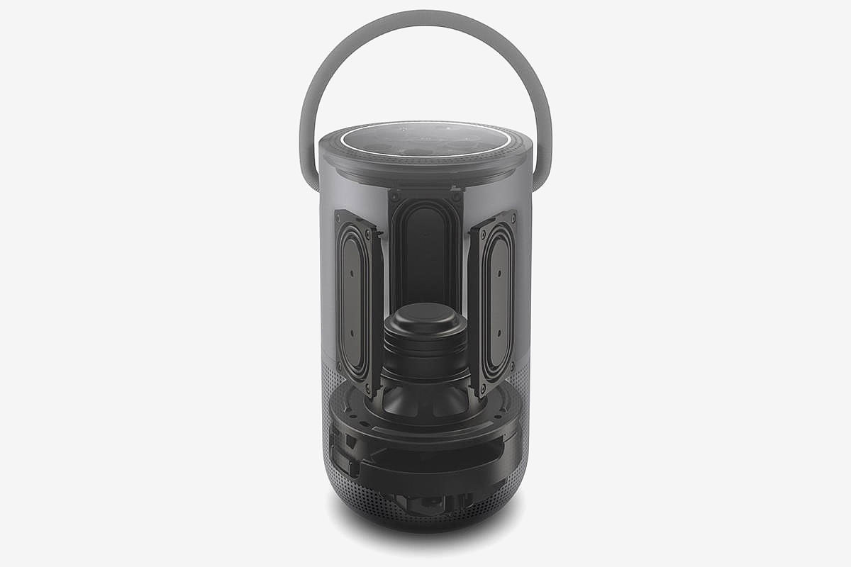 2020 red dot product design award，speaker，bose，Portable，Home speaker，wifi，app，Bluetooth，