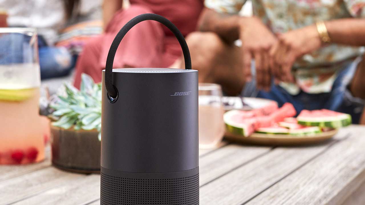 2020 red dot product design award，speaker，bose，Portable，Home speaker，wifi，app，Bluetooth，