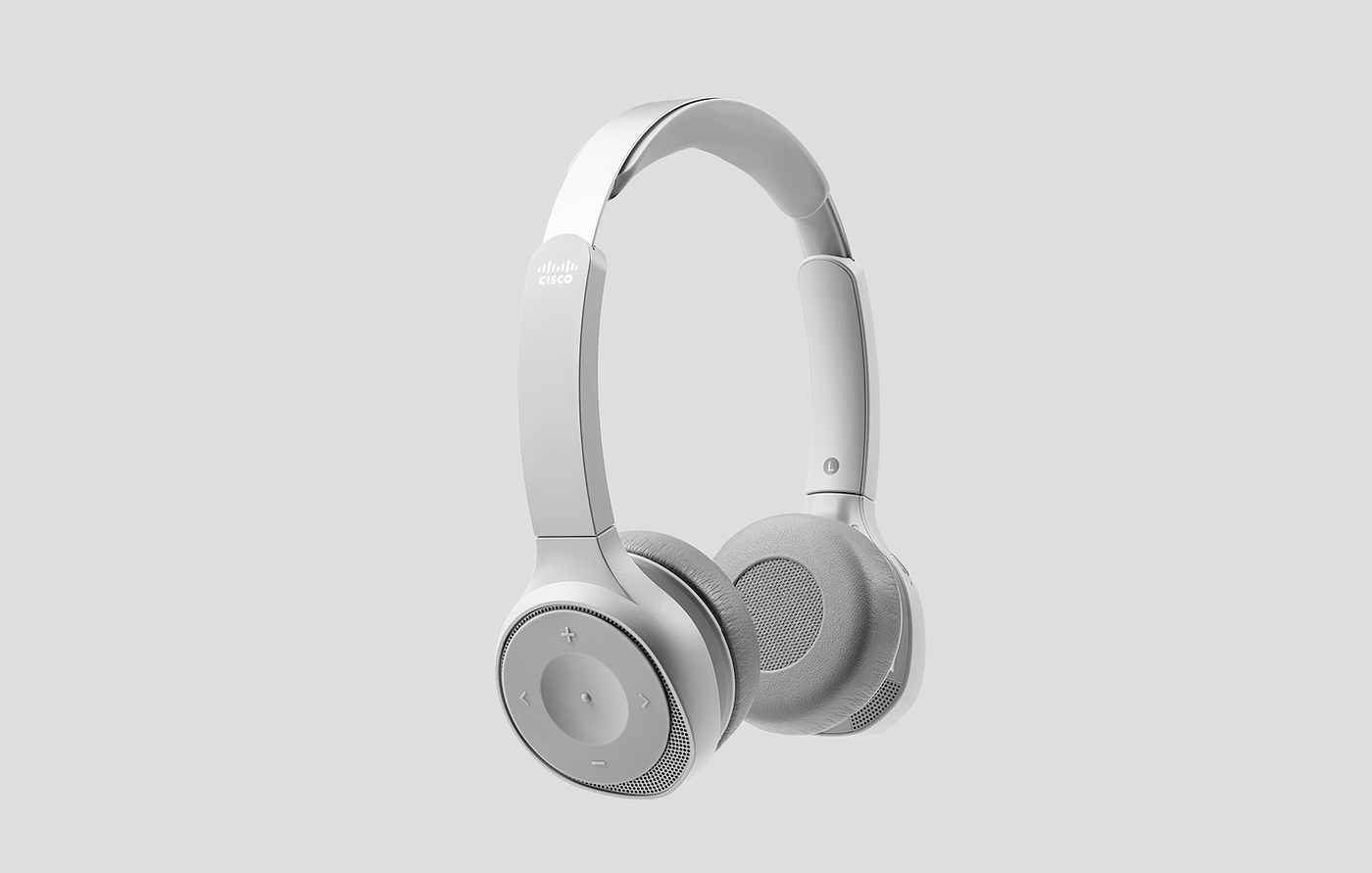 2020 red dot product design award，Cisco Headset 730，headset，over-ear ，Bluetooth，