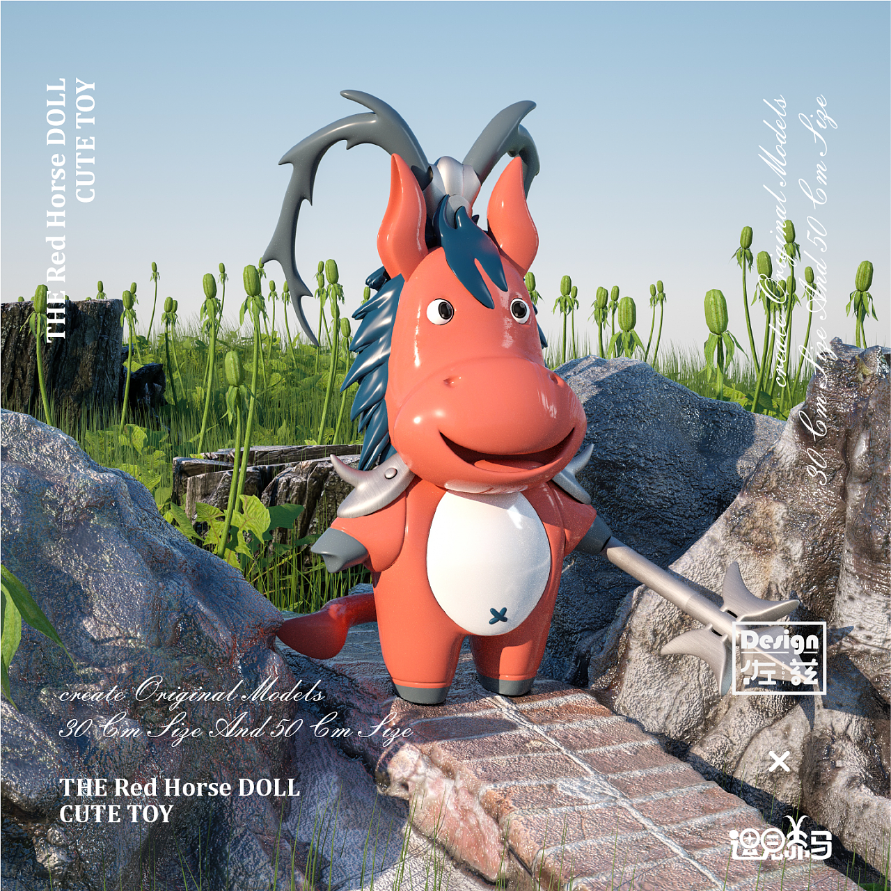 Mascot design IP / handmade IP，